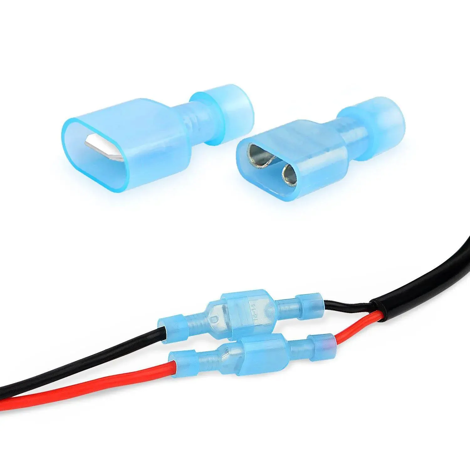 200Pcs Insulated Wire Crimp Terminal