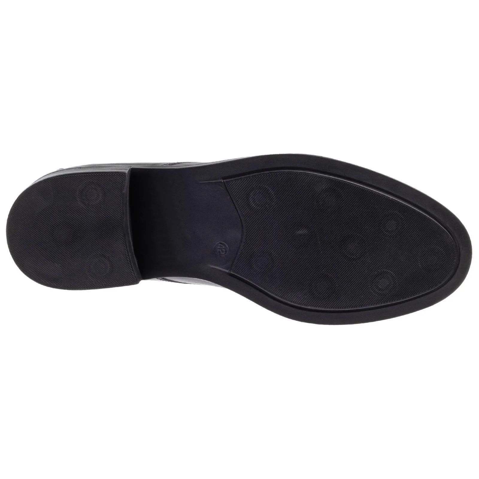 Amblers Mens Classic Shoes - Bristol Shoe in Black, 6-12