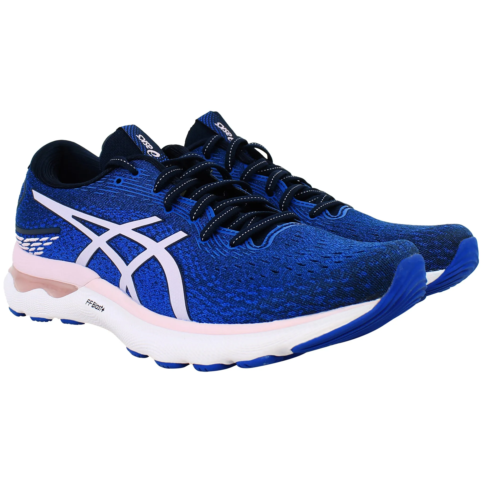 Asics Gel-Nimbus 24 Womens Blue Running Shoes