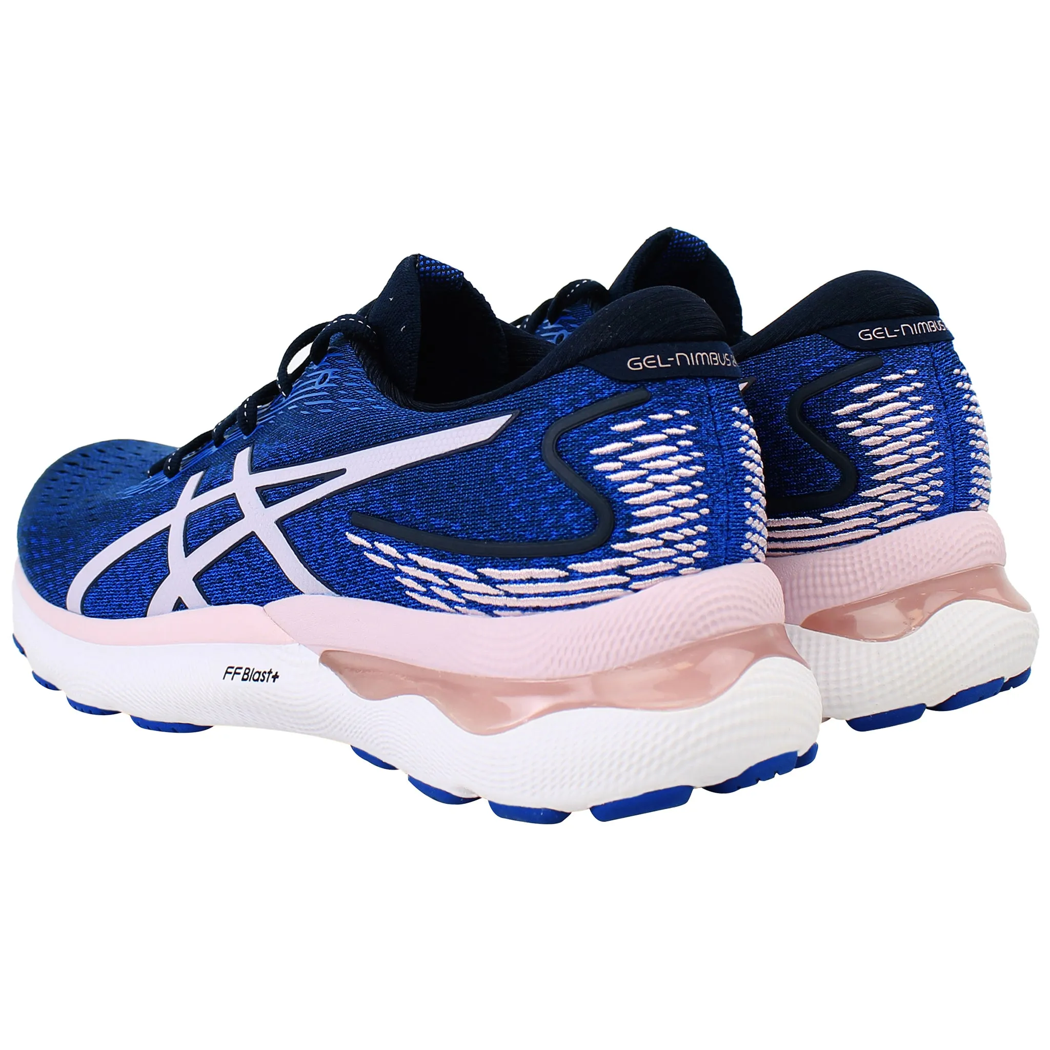 Asics Gel-Nimbus 24 Womens Blue Running Shoes