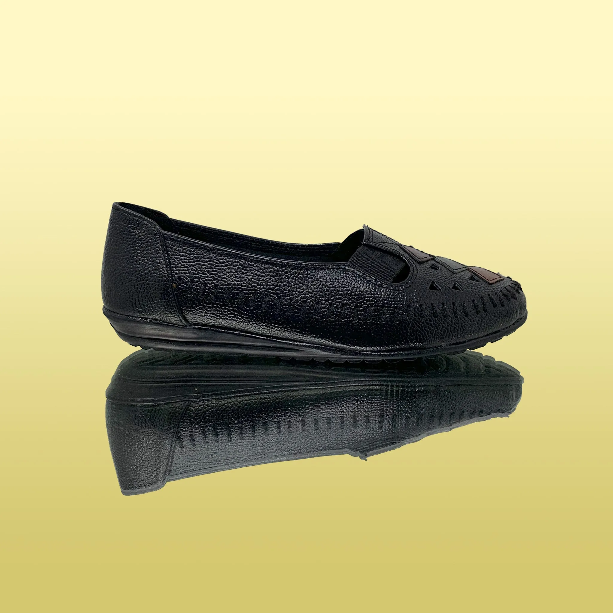 Black Dry Milled Loafers