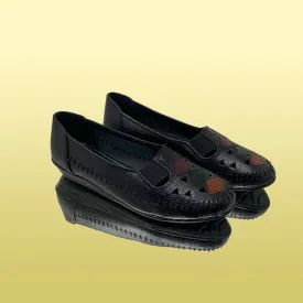 Black Dry Milled Loafers