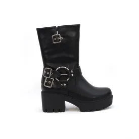 BLAKELY Women's Biker Boots With Lugsole