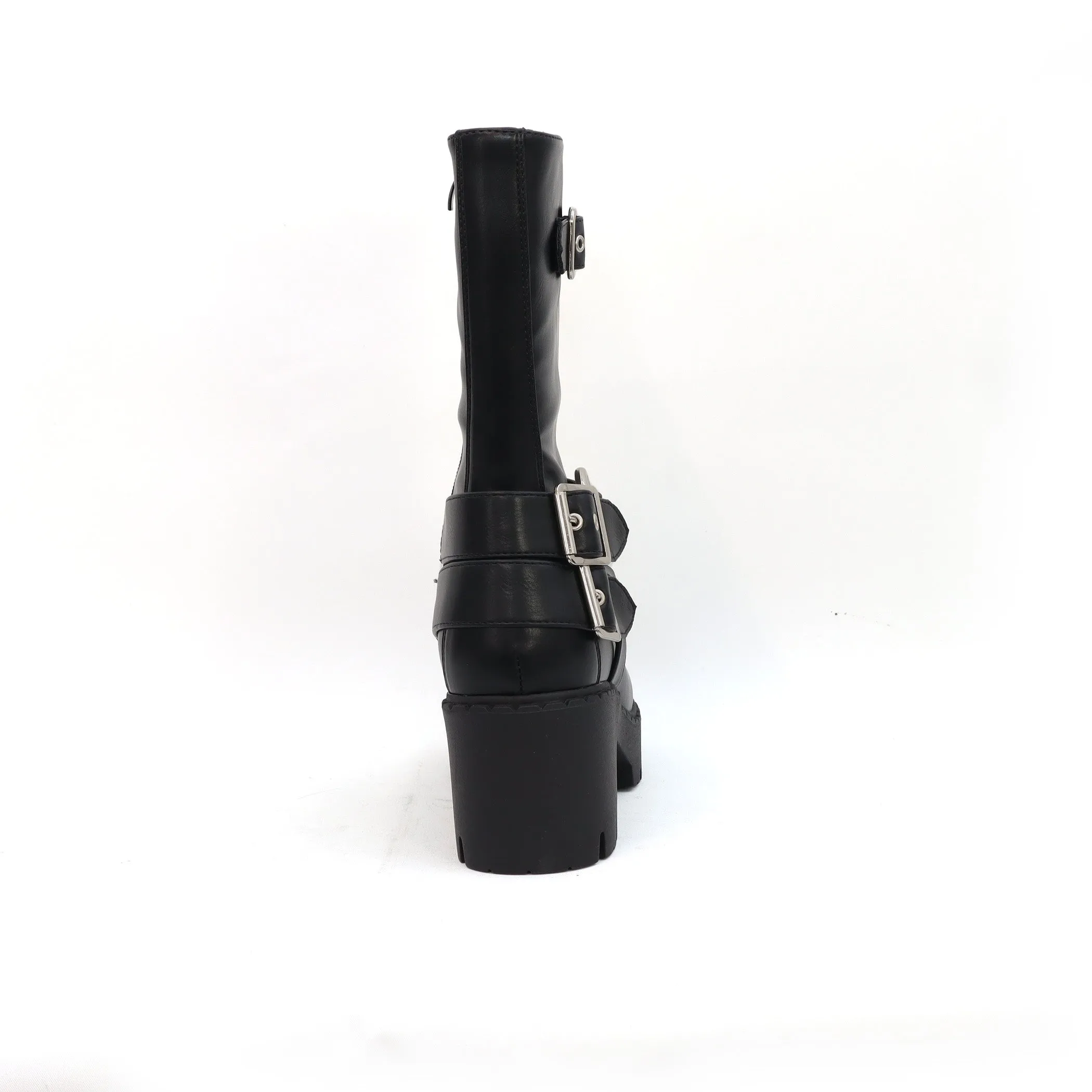 BLAKELY Women's Biker Boots With Lugsole