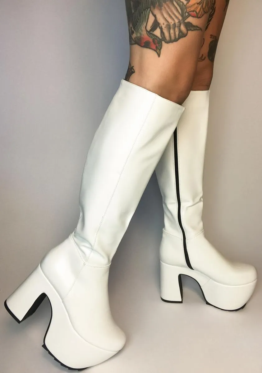 Boo Gotta Level Up Knee High Boots