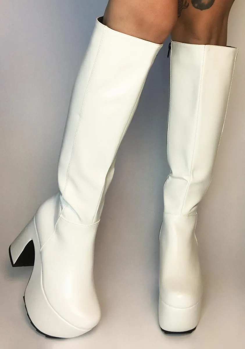 Boo Gotta Level Up Knee High Boots