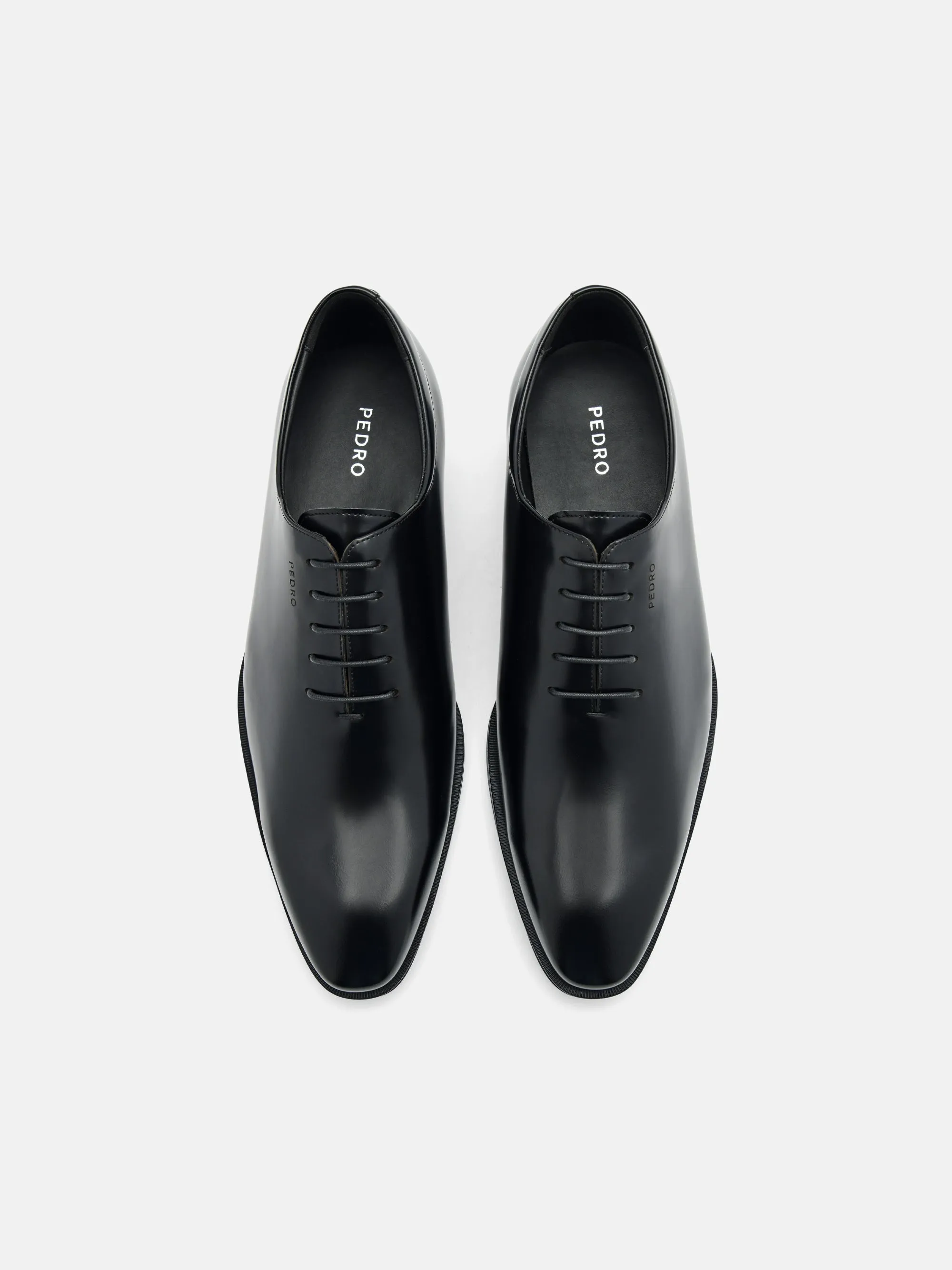 Boxed Leather Oxford Shoes