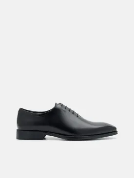 Boxed Leather Oxford Shoes