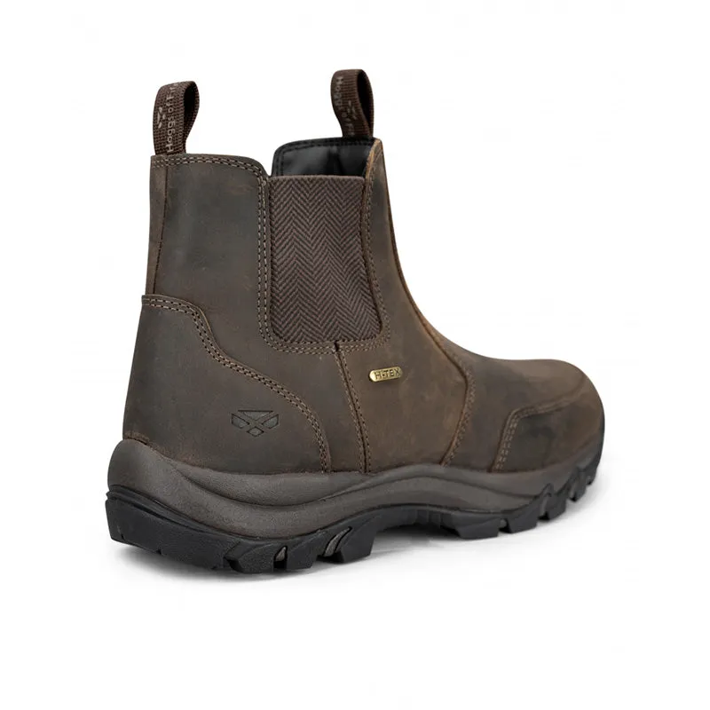 Creagan Waterproof H-Tex Dealer Boot in Waxy Brown