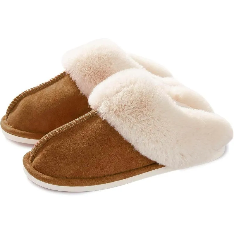 Fluffy Memory Foam Slippers – Soft and Supportive for Indoor Comfort