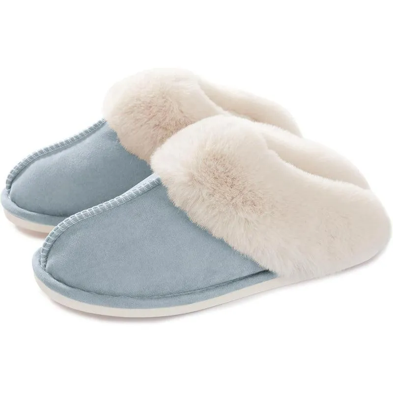 Fluffy Memory Foam Slippers – Soft and Supportive for Indoor Comfort