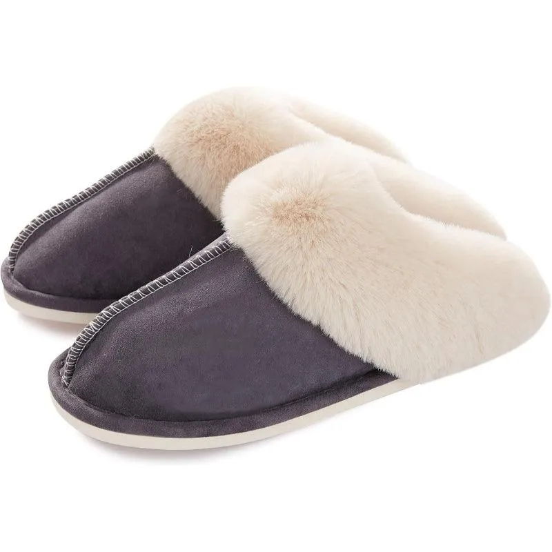 Fluffy Memory Foam Slippers – Soft and Supportive for Indoor Comfort