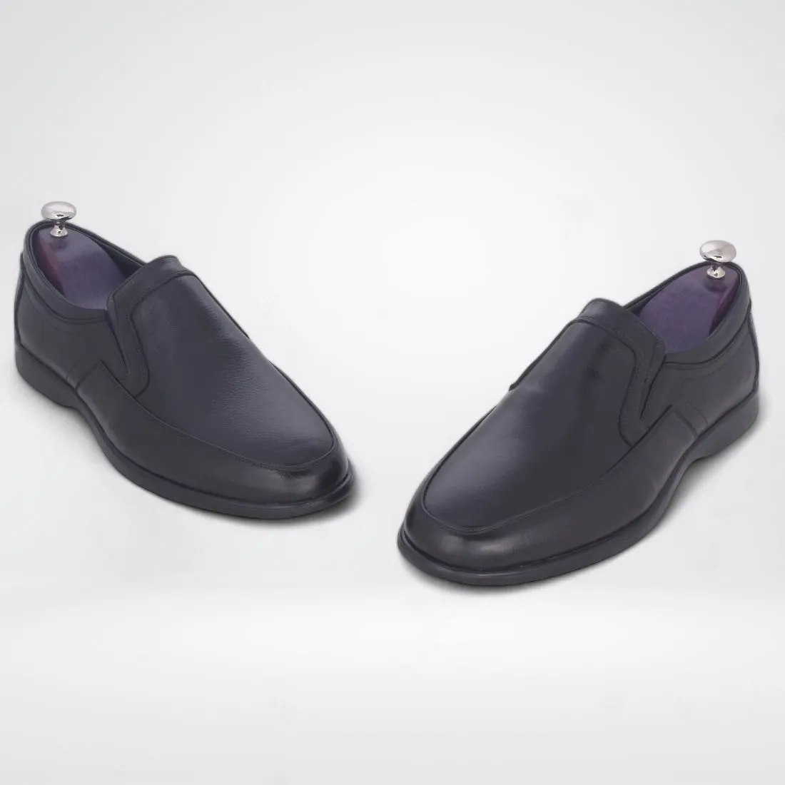 Formal shoes / 100% genuine leather -black-8903