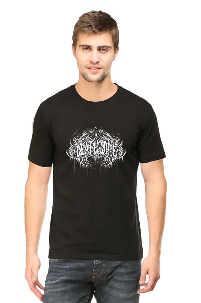 Gothic Deathcore Printed T-shirt for men