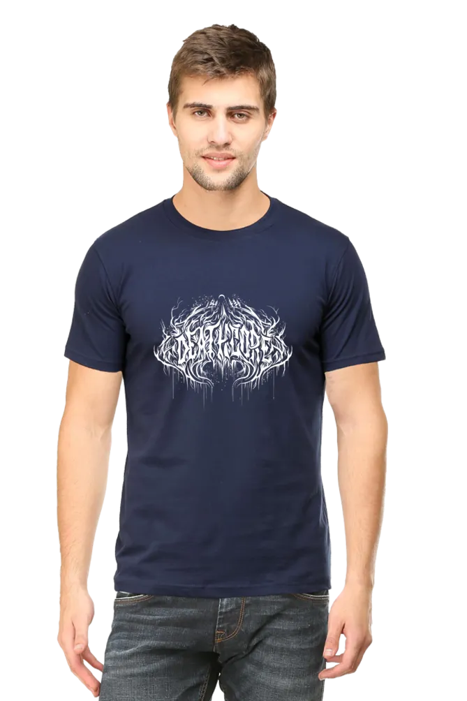 Gothic Deathcore Printed T-shirt for men