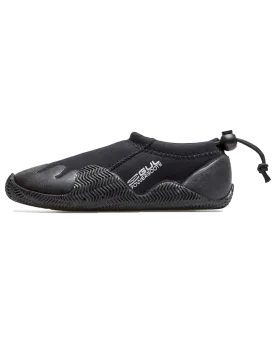 Junior Power Slipper Boots in Black