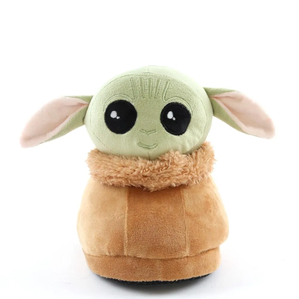 KIDS The Child Baby Yoda Retro Plush Unisex Slippers