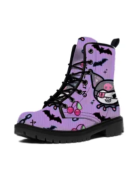 Kuromi Dangerous Bunny Pattern Boots