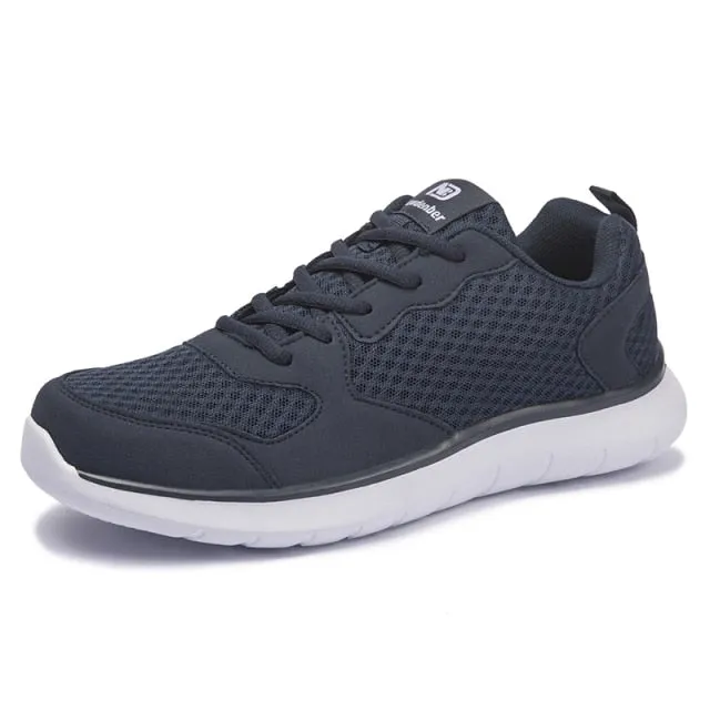 Men Casual Shoes Thick Comfortable Mesh Shoes Men Walking Footwear Lightweight Male Sneakers Plus Big Size 47 48 49 50