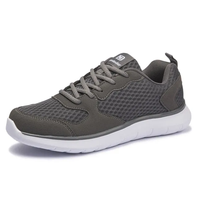 Men Casual Shoes Thick Comfortable Mesh Shoes Men Walking Footwear Lightweight Male Sneakers Plus Big Size 47 48 49 50