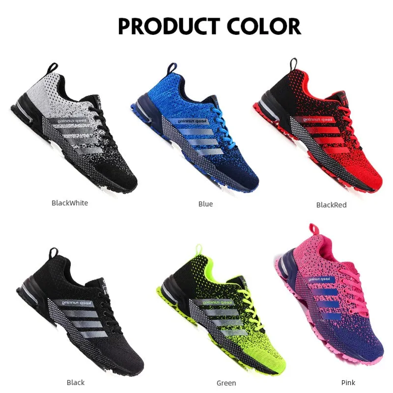 Men Running Shoes Breathable Lightweight Sneakers