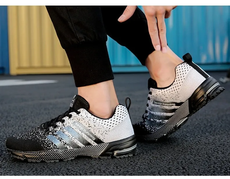 Men Running Shoes Breathable Lightweight Sneakers