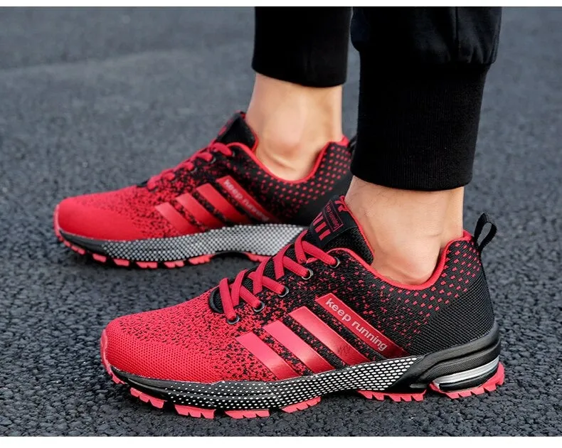 Men Running Shoes Breathable Lightweight Sneakers