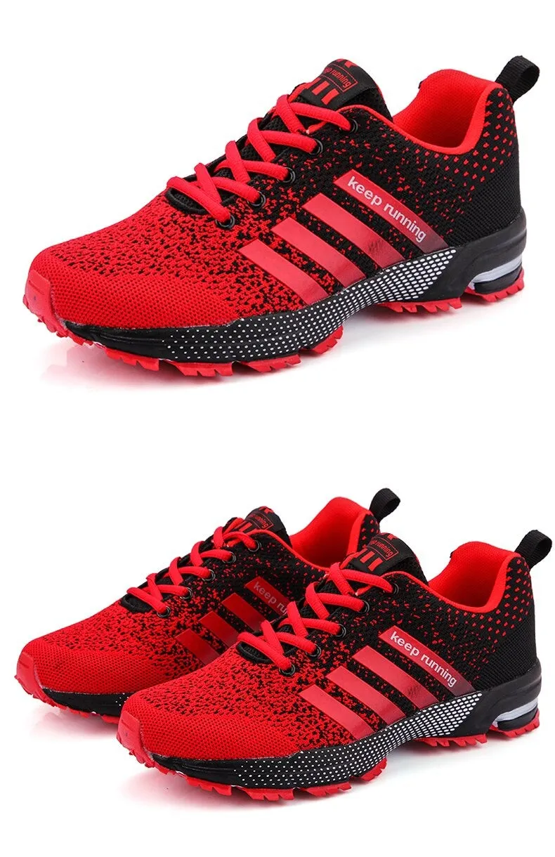 Men Running Shoes Breathable Lightweight Sneakers