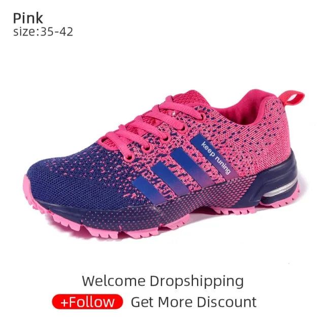 Men Running Shoes Breathable Lightweight Sneakers