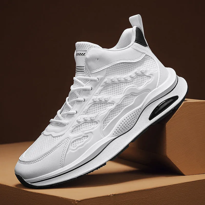 Men's Breathable High-Top Running Shoes