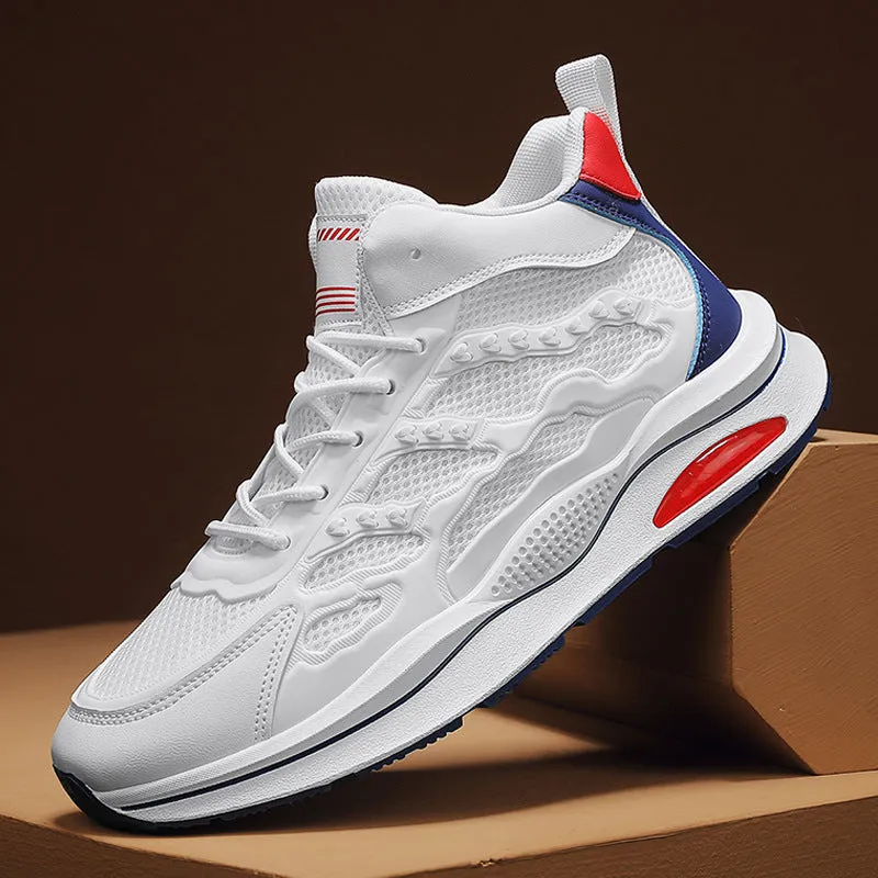 Men's Breathable High-Top Running Shoes