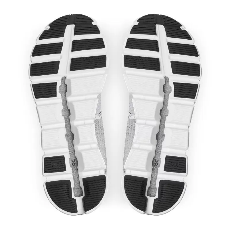On Women's Cloud 5 Waterproof - Glacier/White