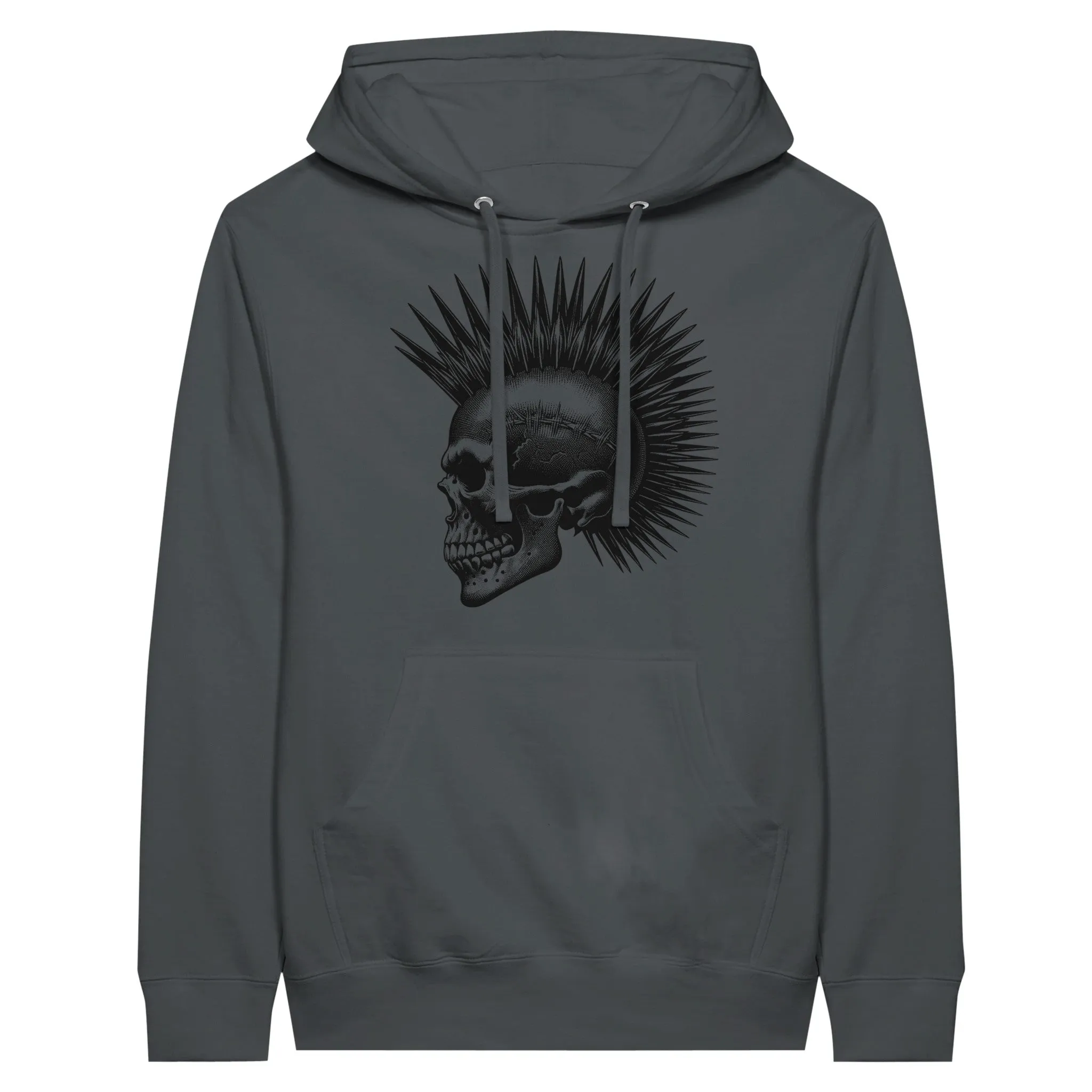 Punk Skull Unisex Pullover Hoodie