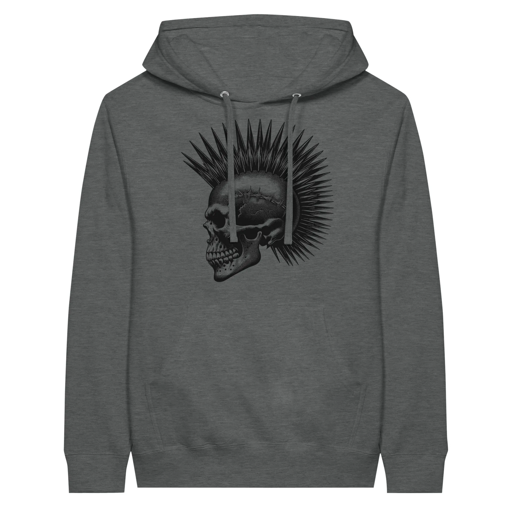 Punk Skull Unisex Pullover Hoodie