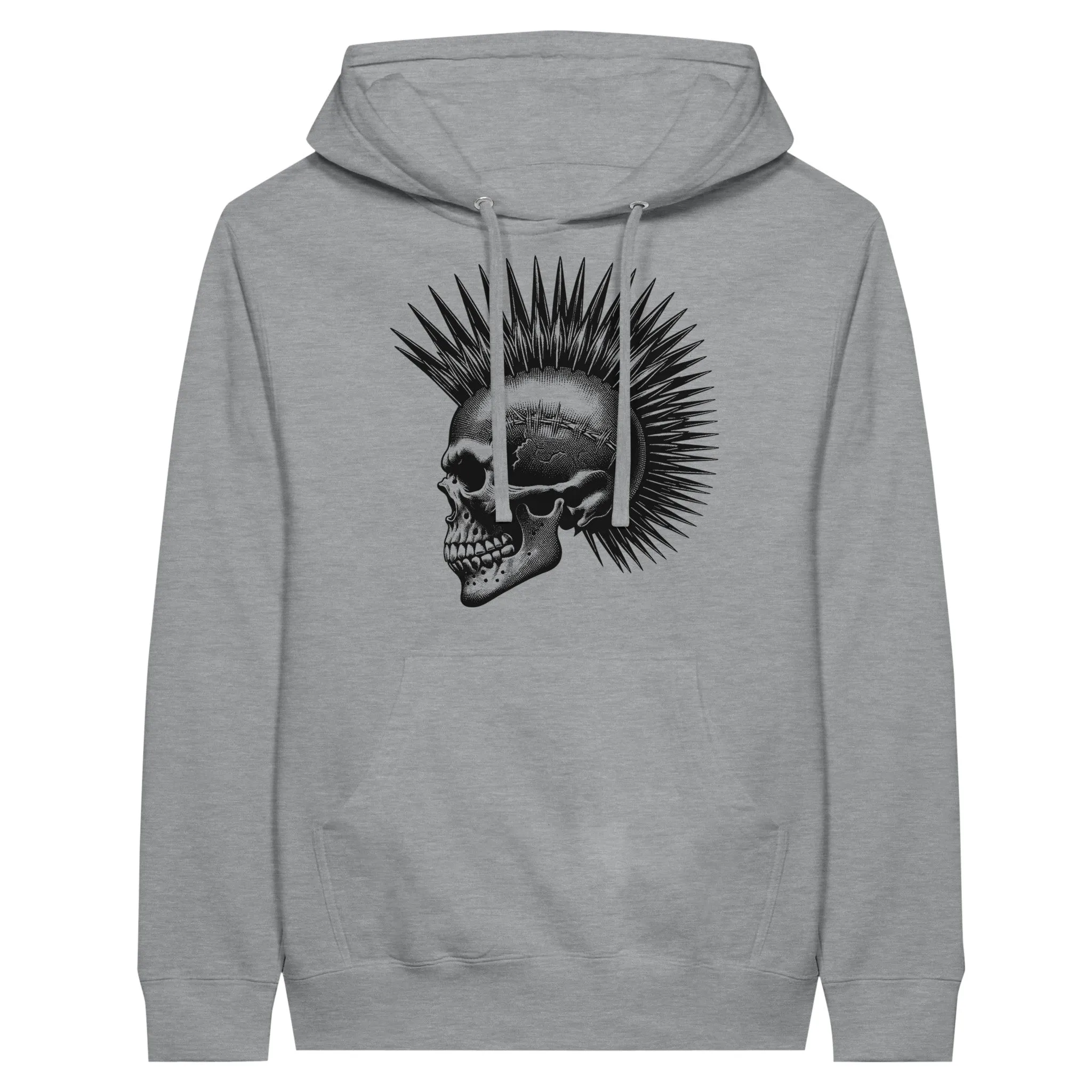 Punk Skull Unisex Pullover Hoodie