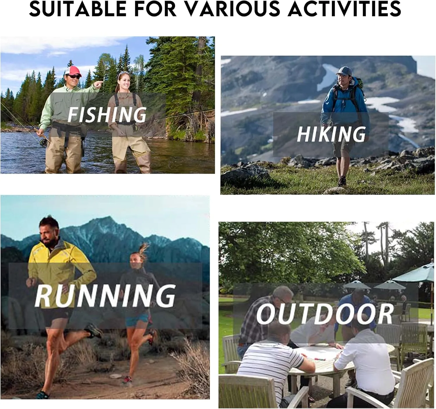 Riverruns Fishing T-Shirt Men??s UPF 50  Sun Protection Fishing Shirt Short Sleeve Performance Tee #1006