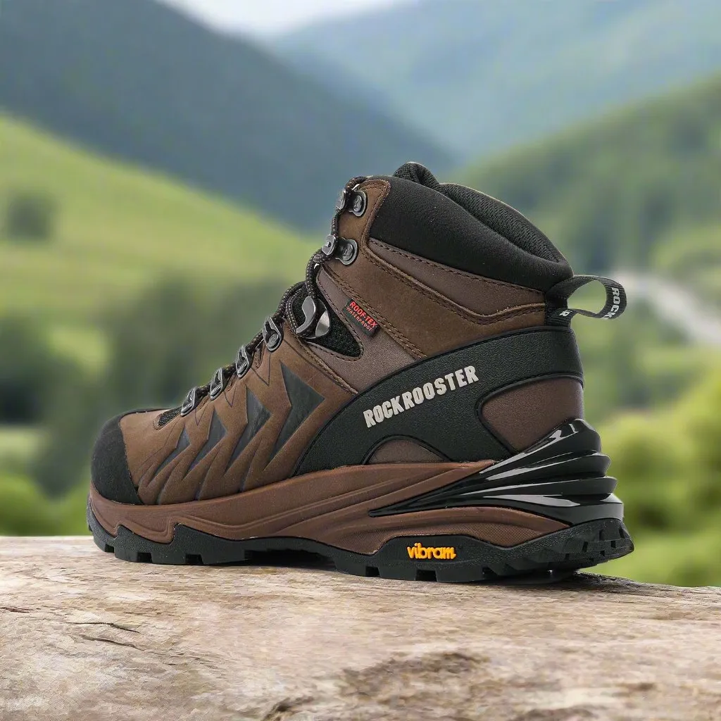 RockRooster Williamsburg – 6-Inch Waterproof Hiking Boots