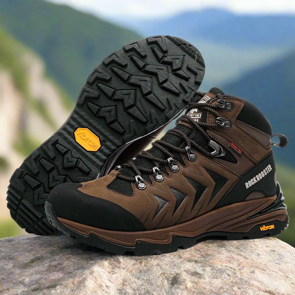RockRooster Williamsburg – 6-Inch Waterproof Hiking Boots