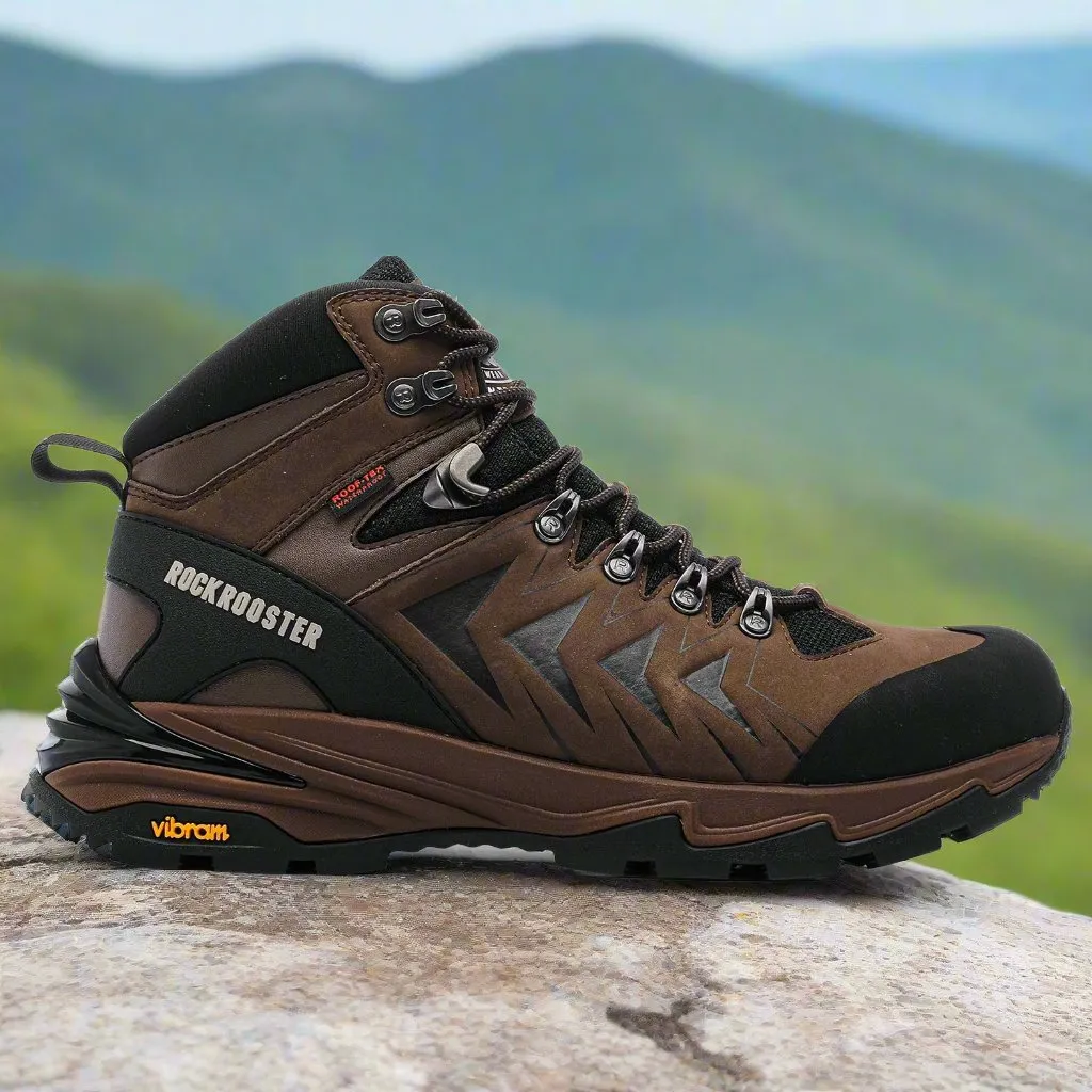 RockRooster Williamsburg – 6-Inch Waterproof Hiking Boots