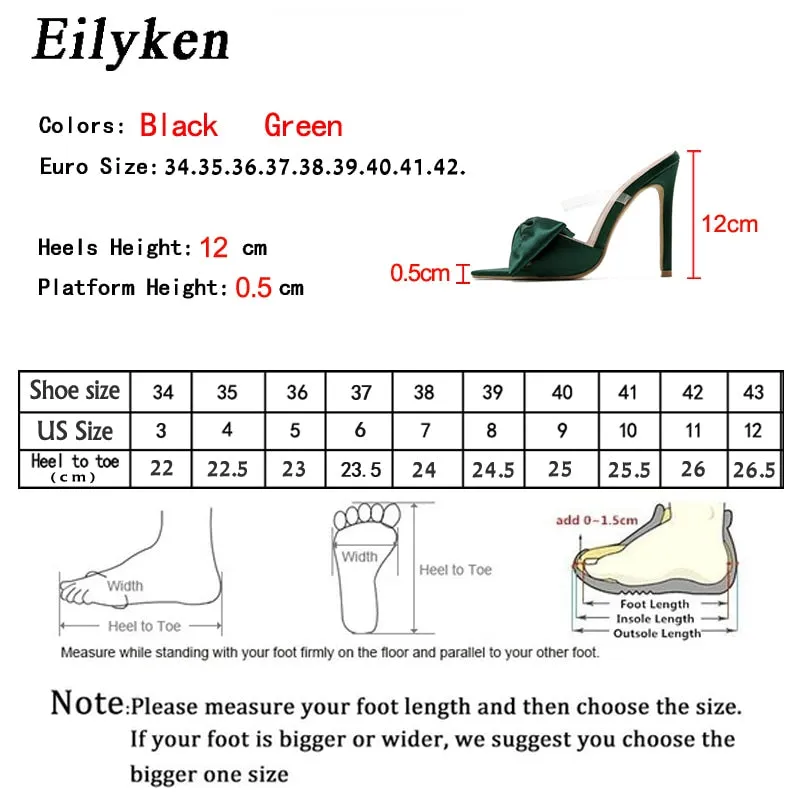 Silk Butterfly-Knot Heel