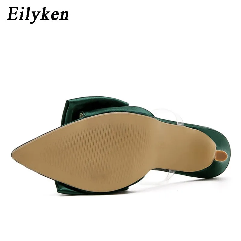 Silk Butterfly-Knot Heel
