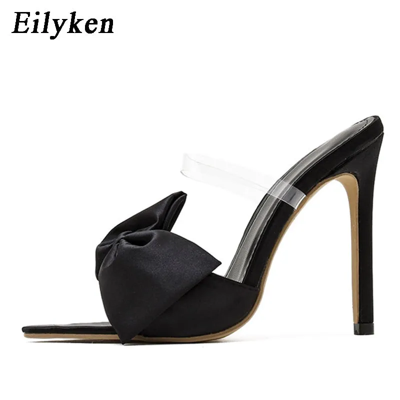 Silk Butterfly-Knot Heel