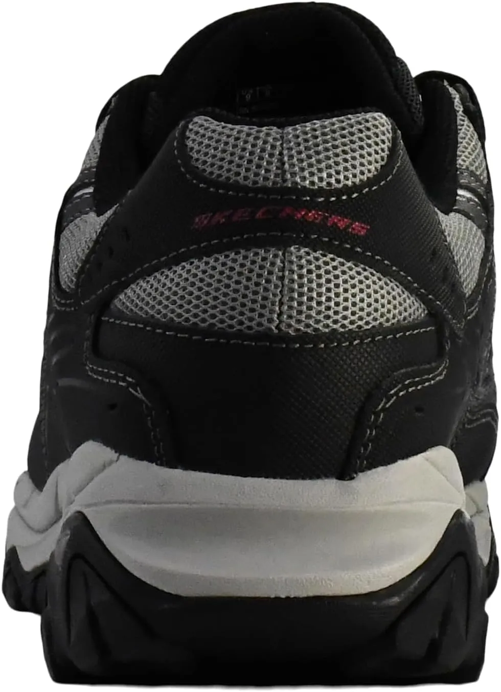 Skechers Men's Afterburn M. Fit Fashion Sneakers  Leather Upper, Memory Foam Insole, Rubber Outsole