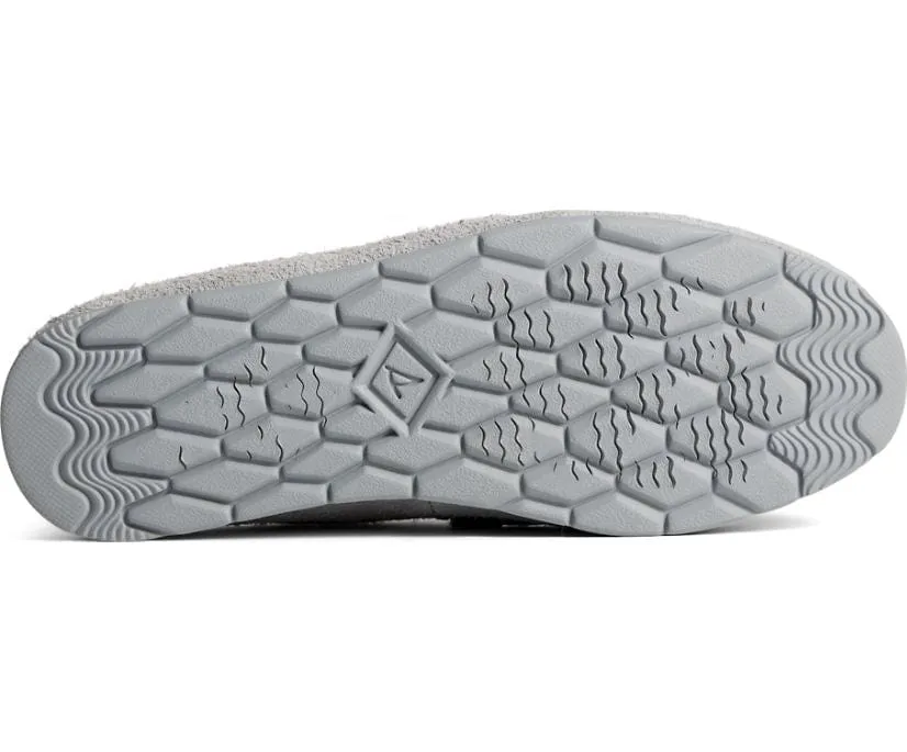 Sperry Men's Moc-Sider Suede Slippers- Grey