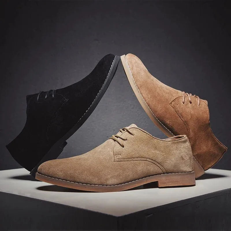 Tombstone Suede Oxford Shoes