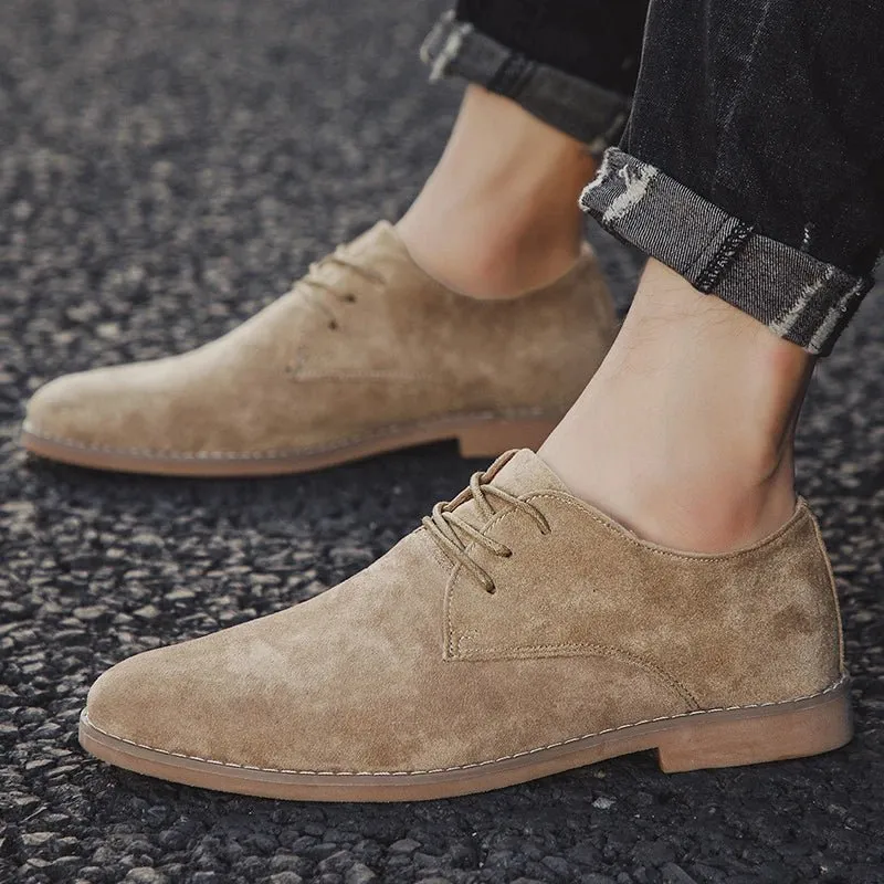 Tombstone Suede Oxford Shoes