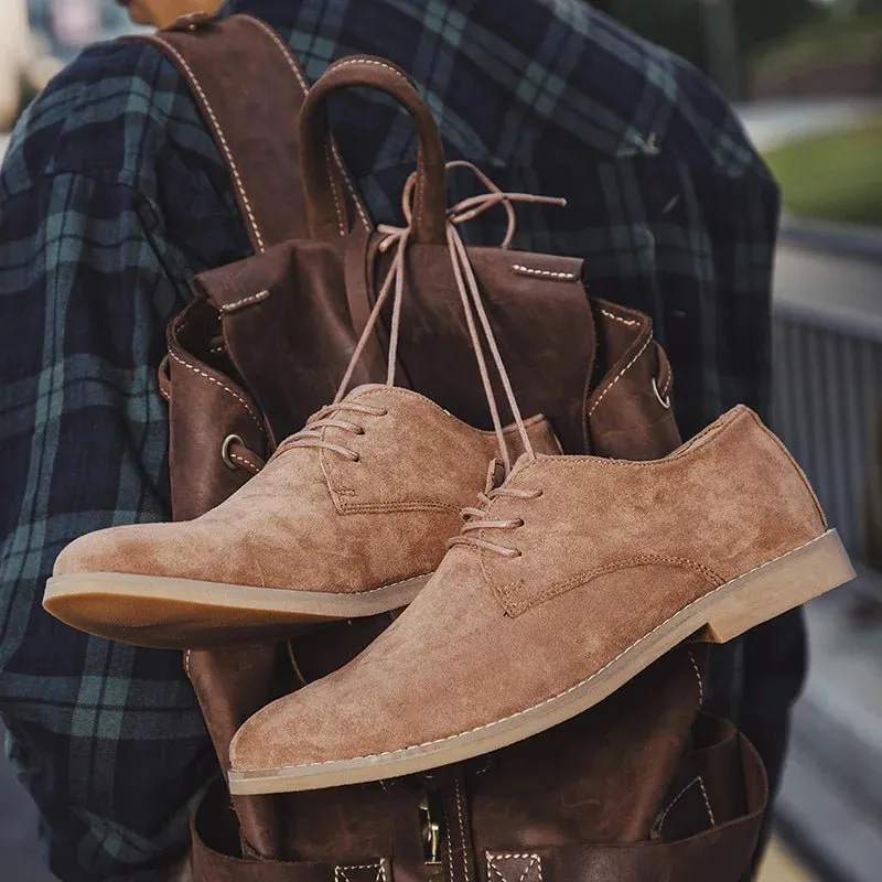 Tombstone Suede Oxford Shoes