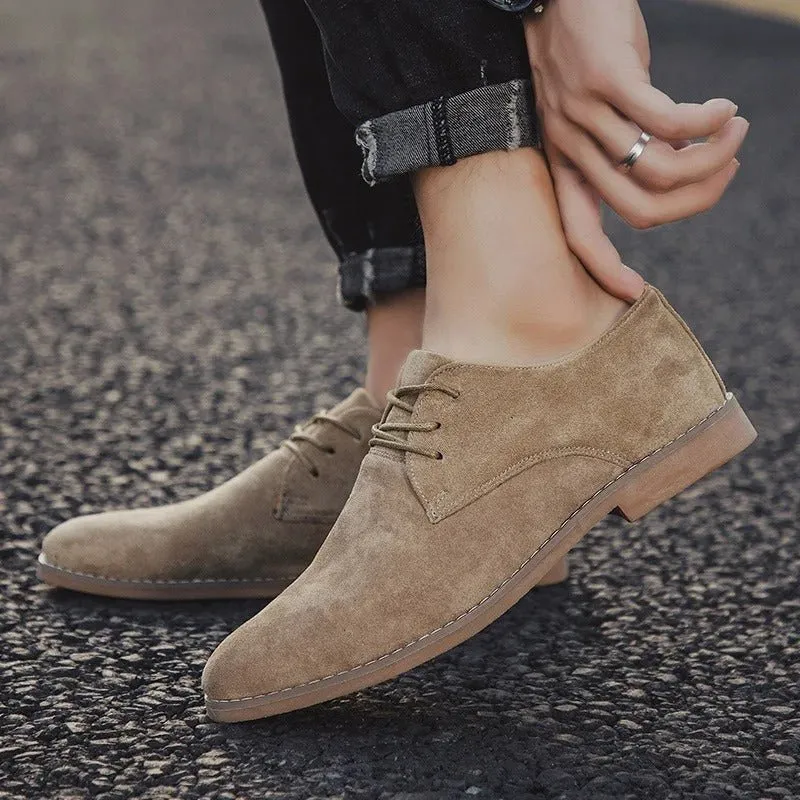 Tombstone Suede Oxford Shoes