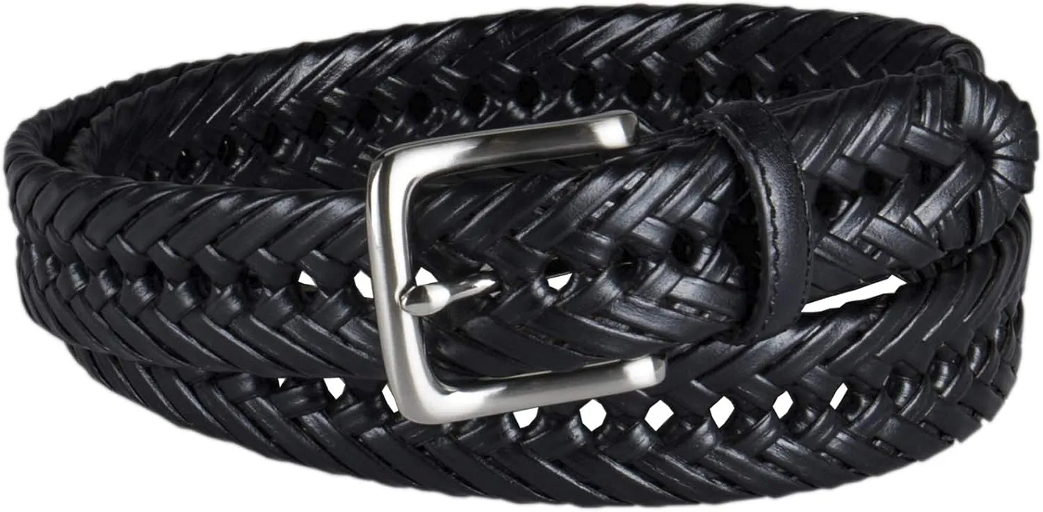 Tommy Hilfiger Men's Braided Everyday Casual Belt