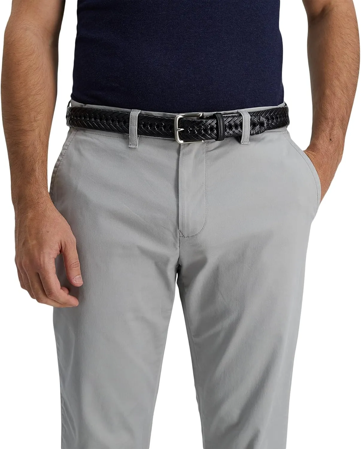 Tommy Hilfiger Men's Braided Everyday Casual Belt